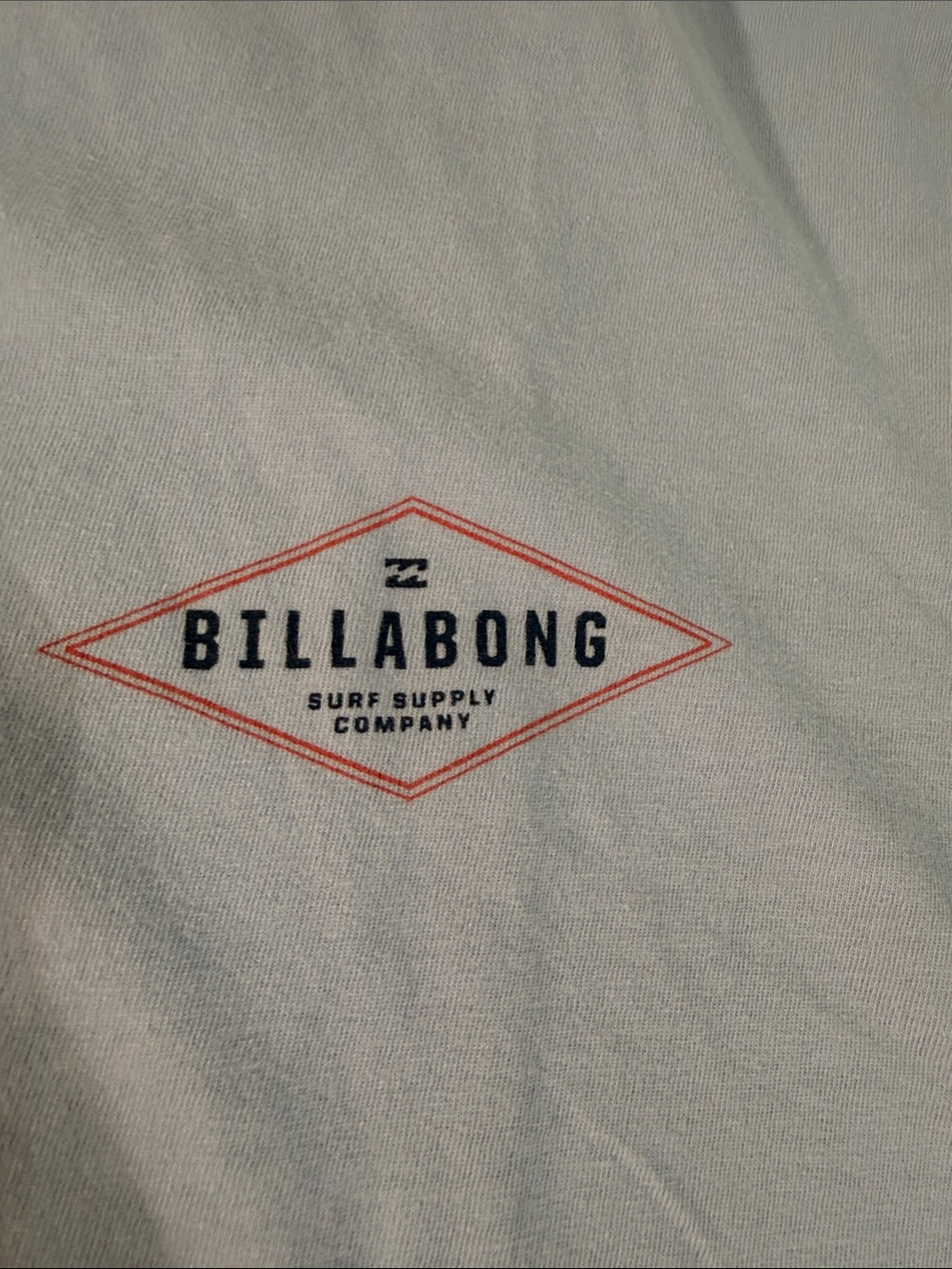 Billabong Men’s Light Blue Logo Crew Neck T-Shirt - Picture 2 of 7